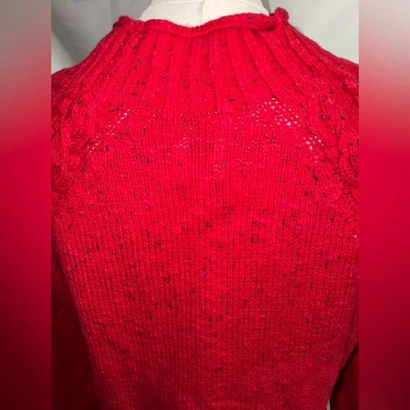 NWT NIC+ZOE Femme Cable Sweater - Picture 6 of 9